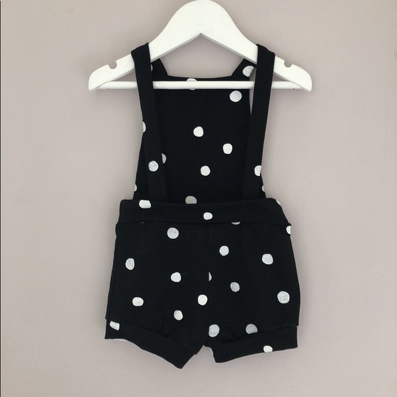 Bobby G Spotty Shorts Overalls - Picture 2 of 2